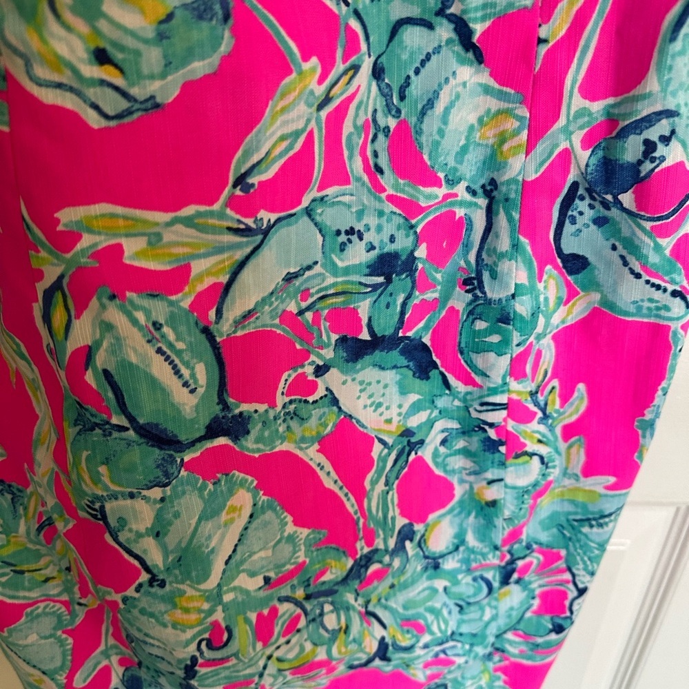 Lilly Pulitzer Pink and Blue Mini Dress - Picture 3 of 9